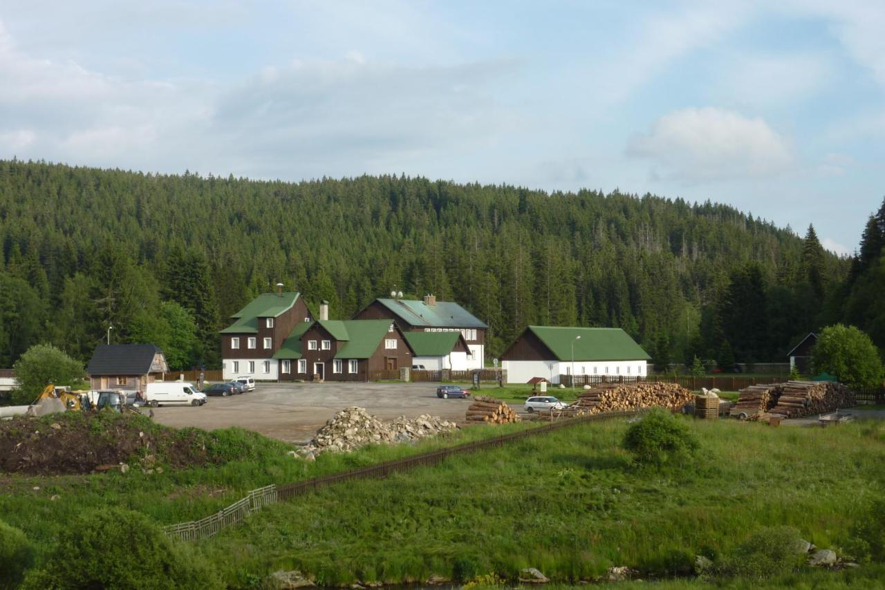 Penzion U Pstruha Modrava Exterior foto